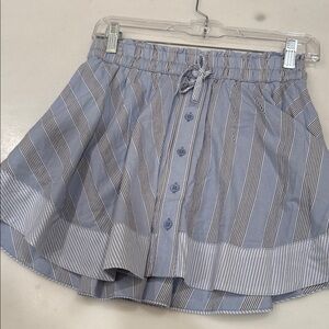 American Eagle Outfitters Light Blue A-Line Skirt